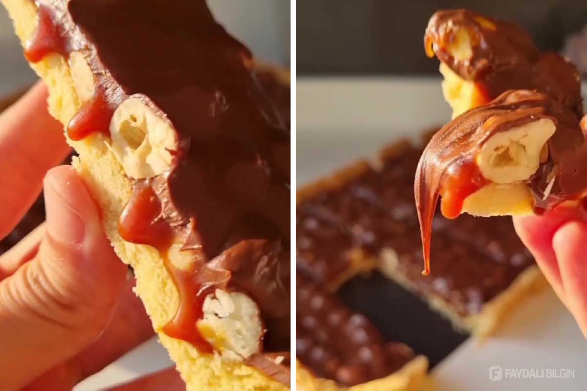 Ev Yapımı Snickers Bayılıyorum Bu Tarife