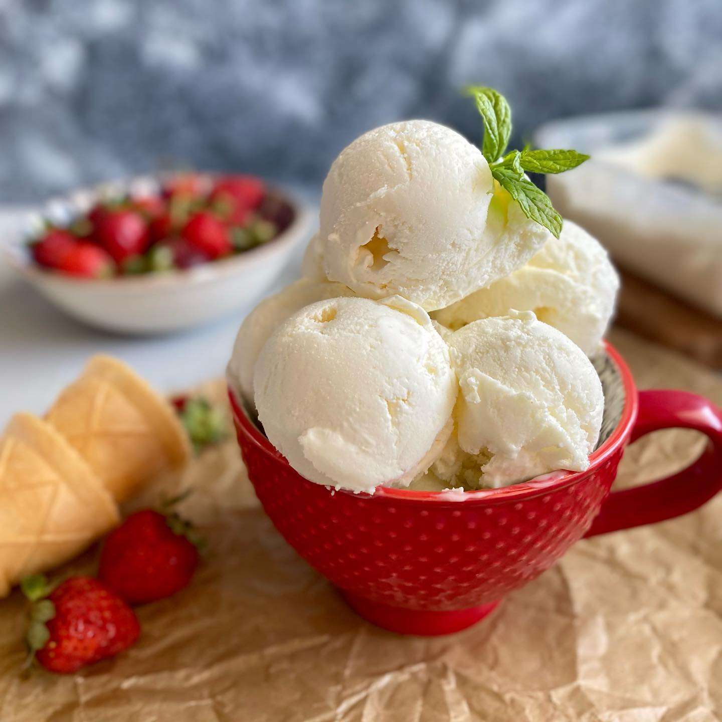 Evde En Pratik Haliyle Dondurma Tarifi