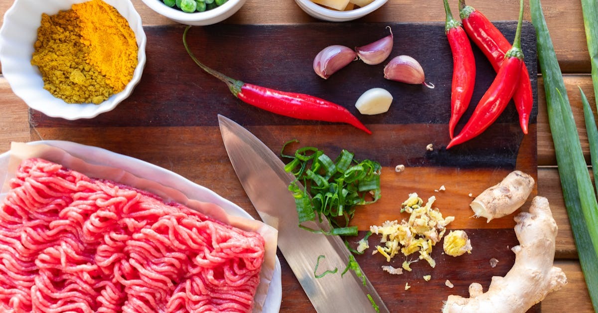 Lahmacun iç harcı hazırlığı