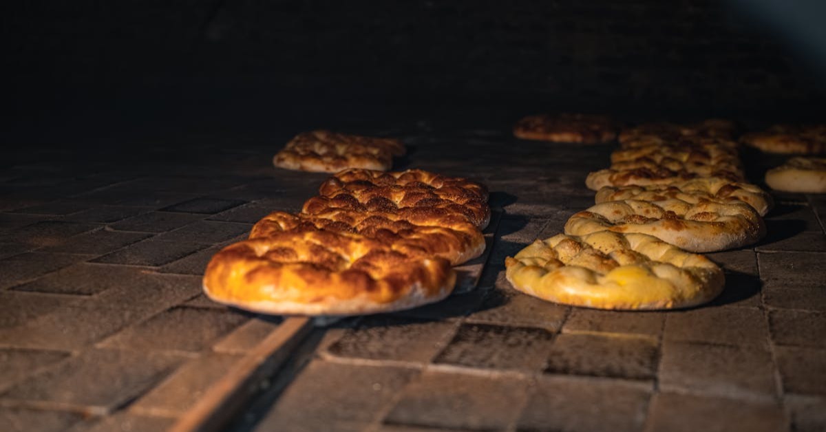 Fırında pişen pide