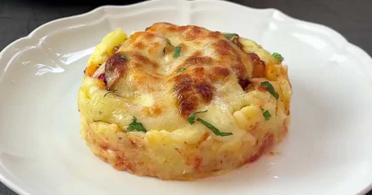 Fırında Top Patatesli Tavuk Sote Tarifi