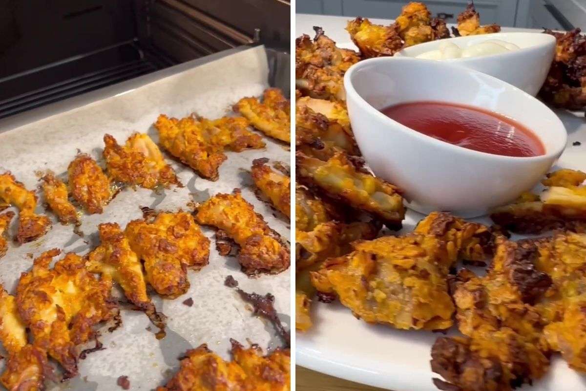 Gülün Ellerinden Fırında Cipsli Çıtır Tavuk Tarifi