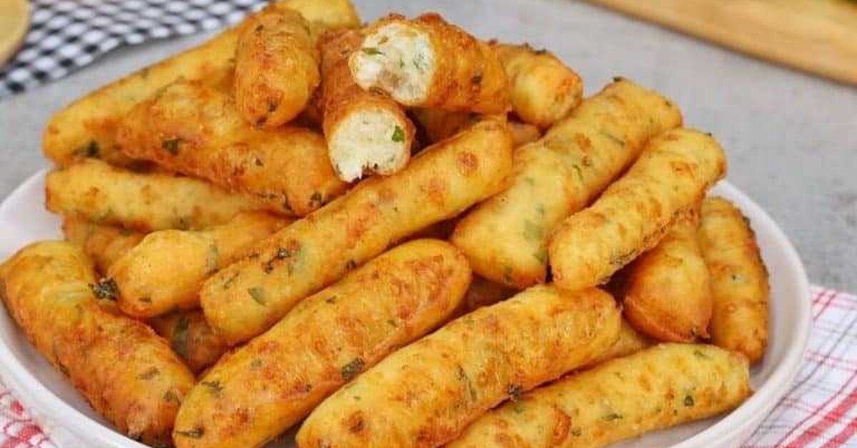 Yağ Çekmeyen Mayasız Şahane Çubuk Pişi