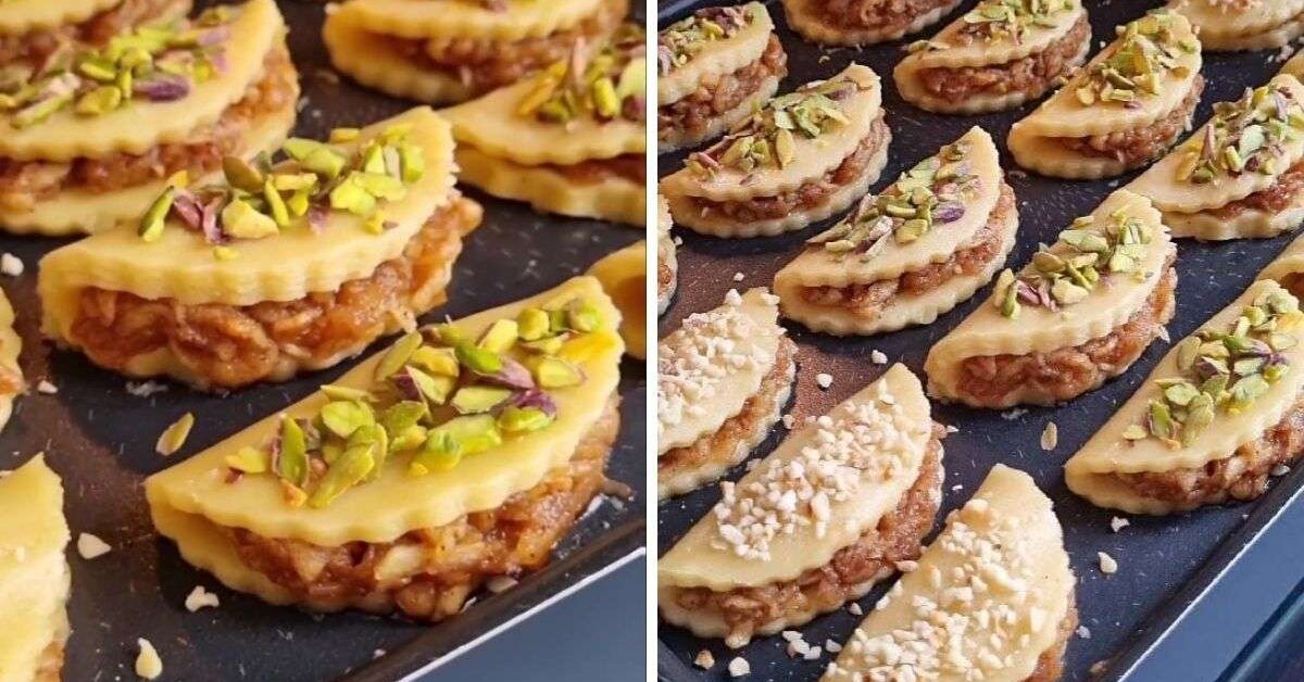 Kıyır Kıyır Nefis Bir Elmalı Kurabiye Tarifi