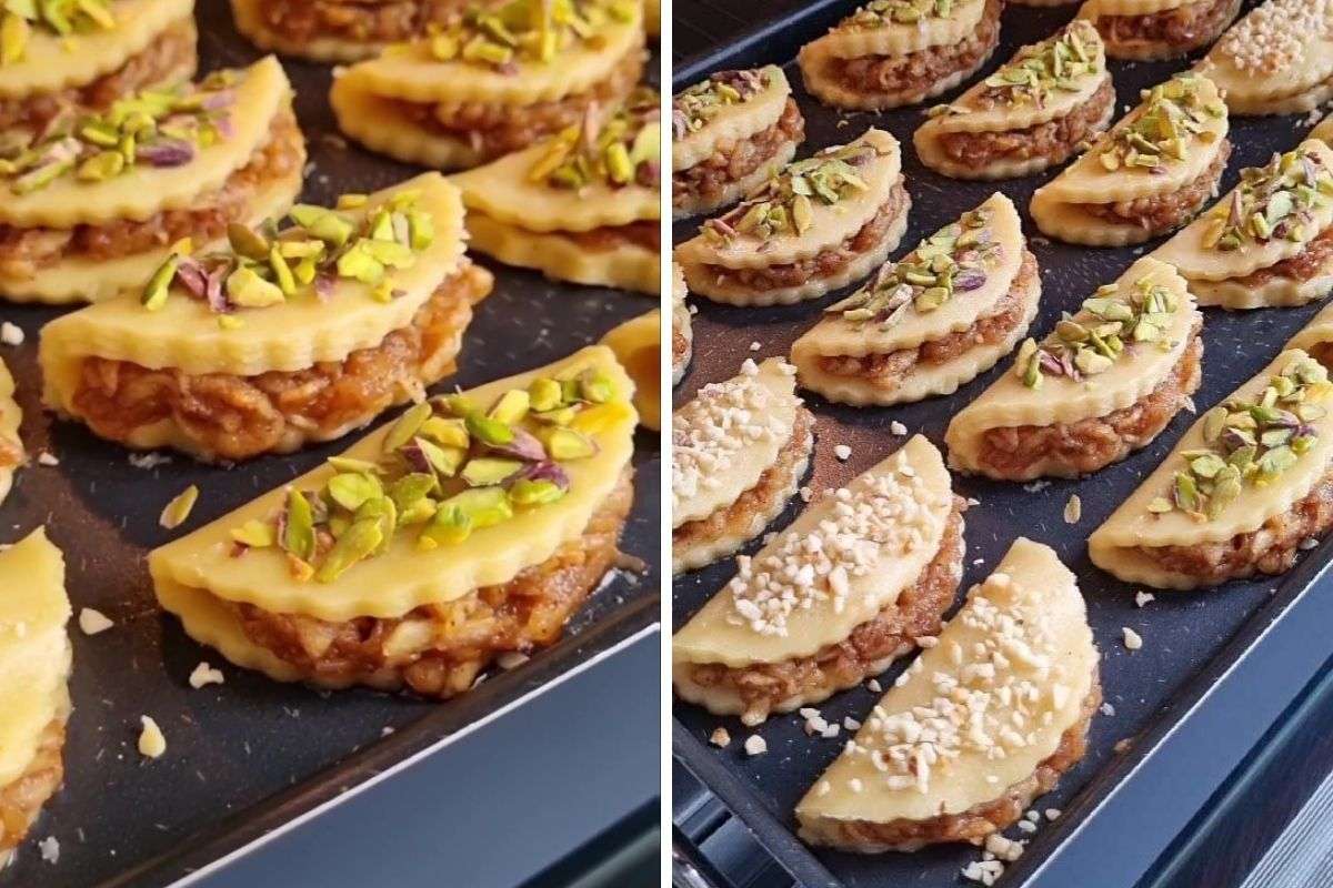 Kıyır Kıyır Nefis Bir Elmalı Kurabiye Tarifi