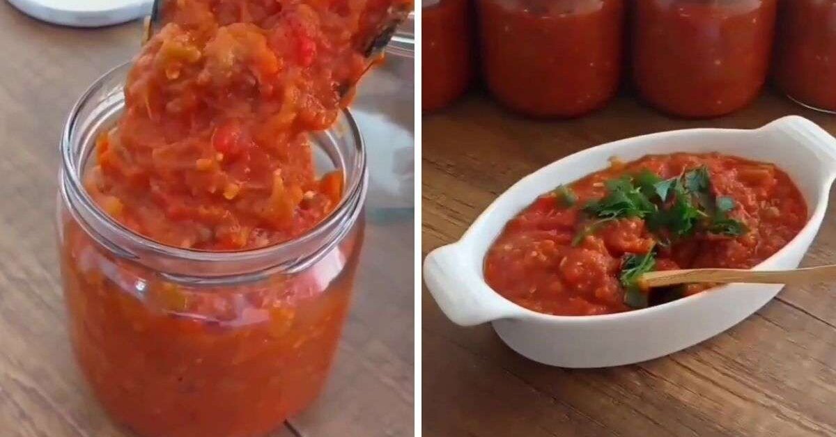 Köz Patlıcan ve Kapya Biber Mezesi Tarifi