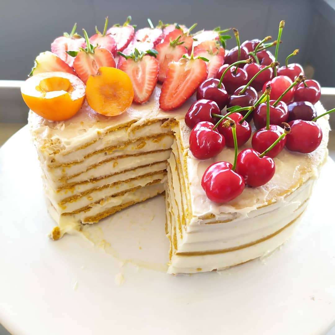 Medovik Pasta Rus Pastası Tarifi