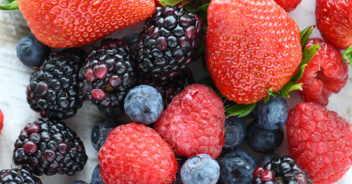 Antioksidan meyveleri - cilt sağlığı için beslenme