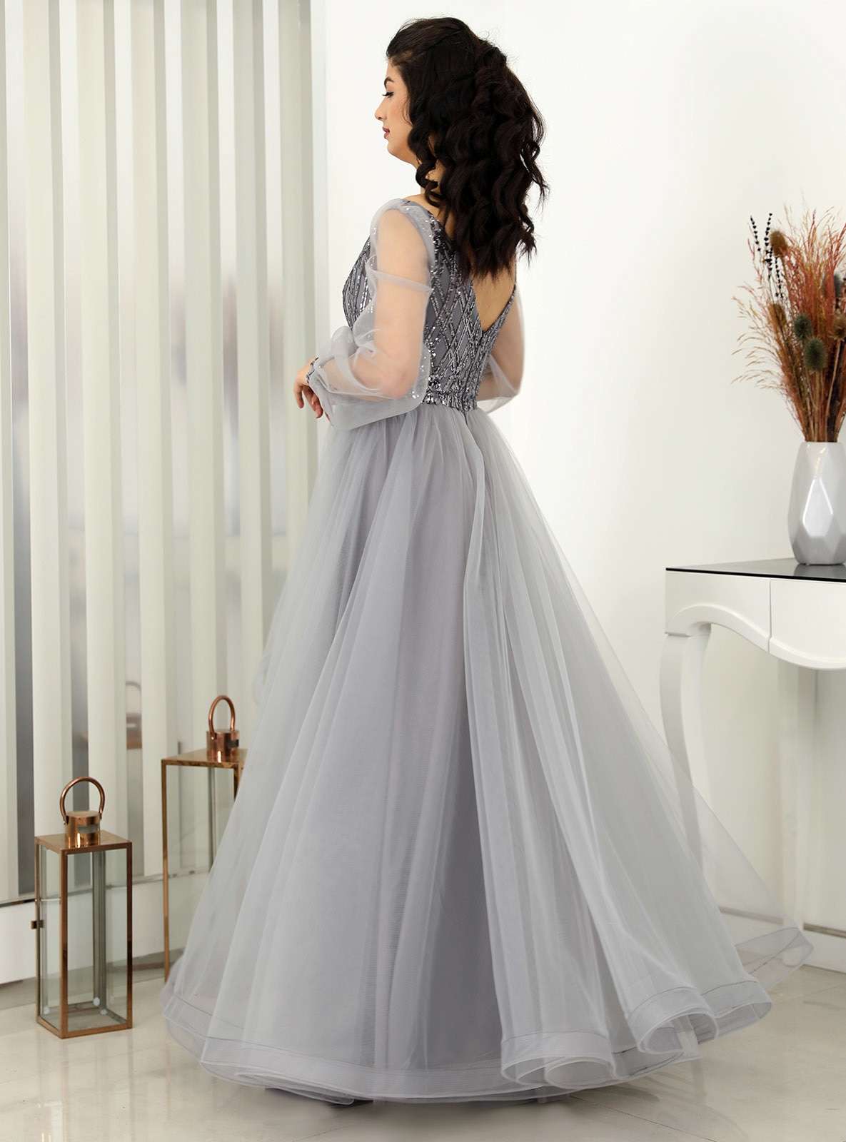 Surikka Eflin Abiye - Gri