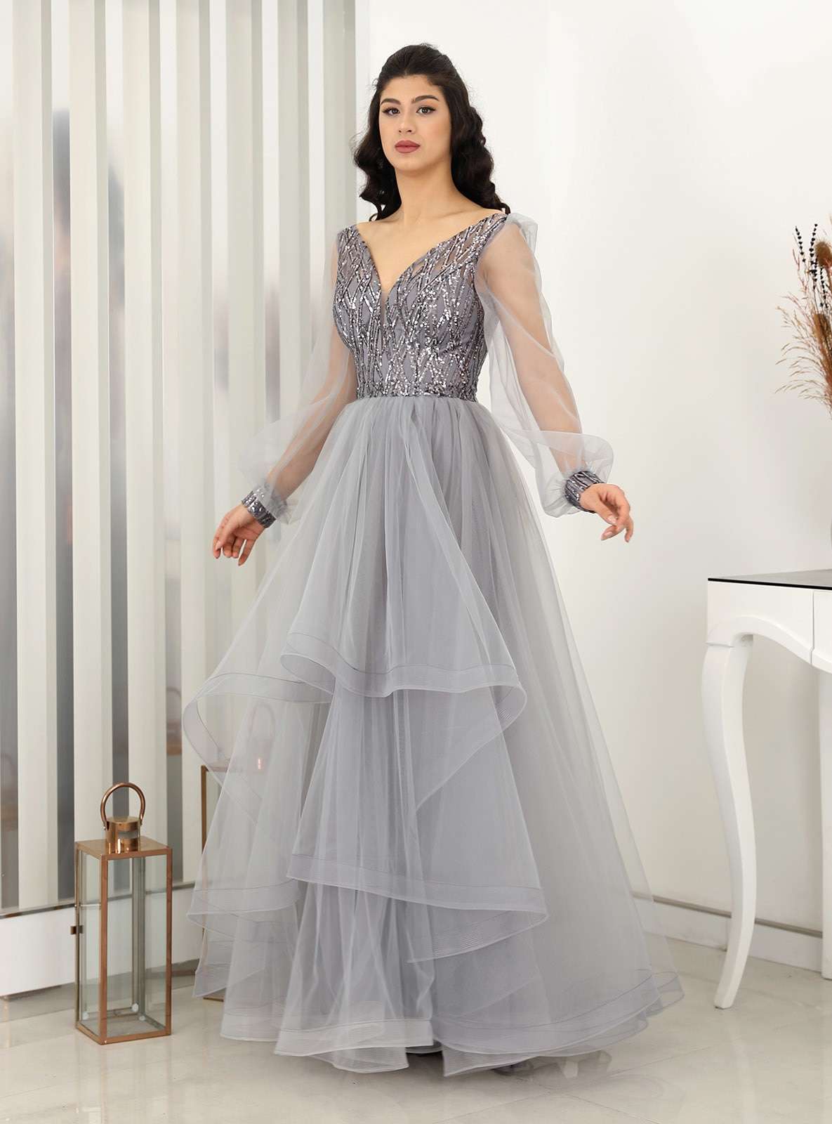 Surikka Eflin Abiye - Gri