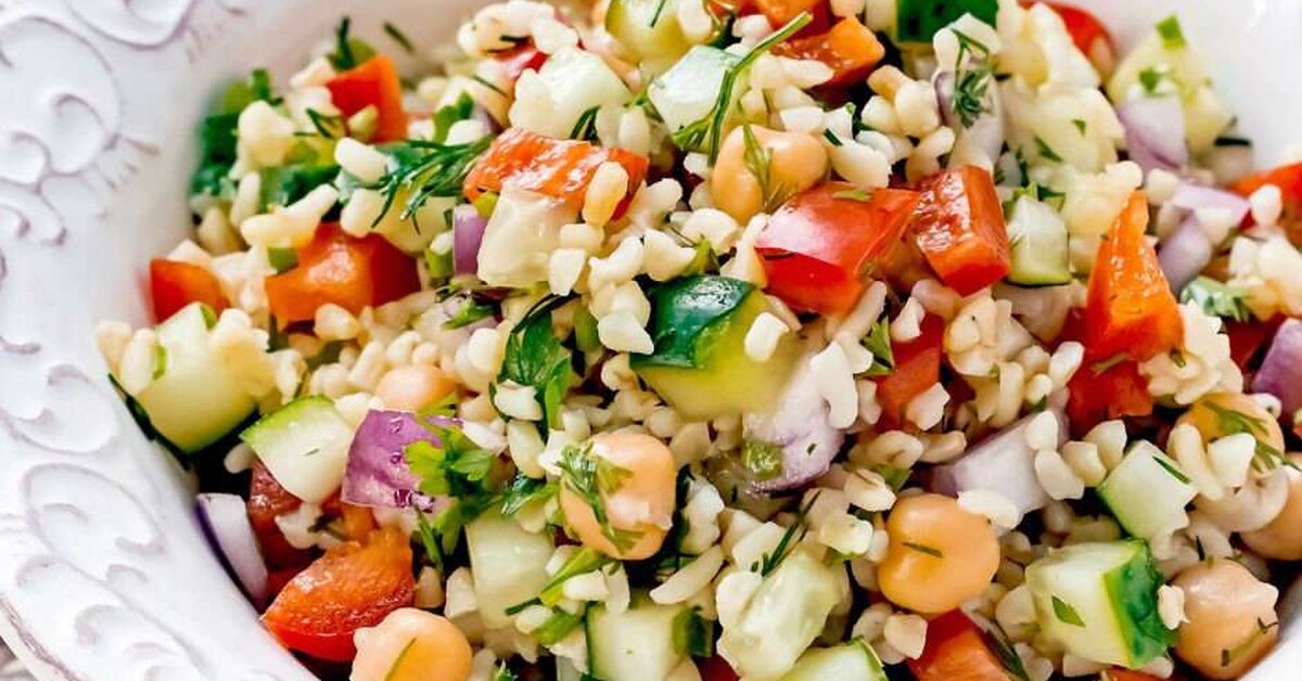 Nohutlu Pilav Salatası Tarifi