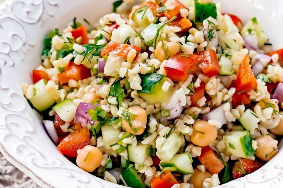 Nohutlu Pilav Salatası Tarifi