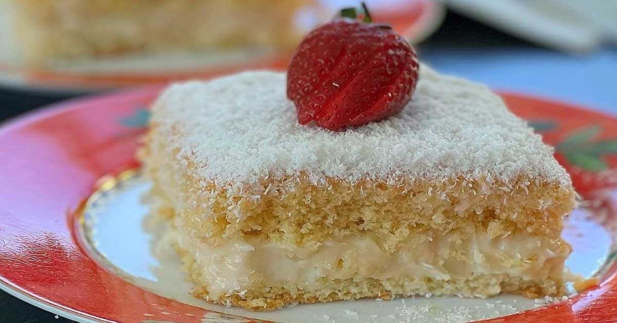 Pamuk Beyaz Pasta Tarifi