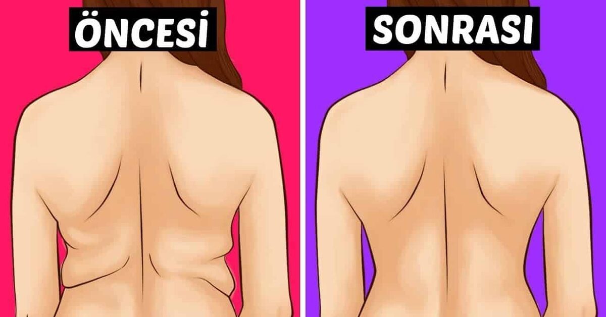 Sırt ve Kol Altı Yağlarını Eritmek İçin Egzersizler