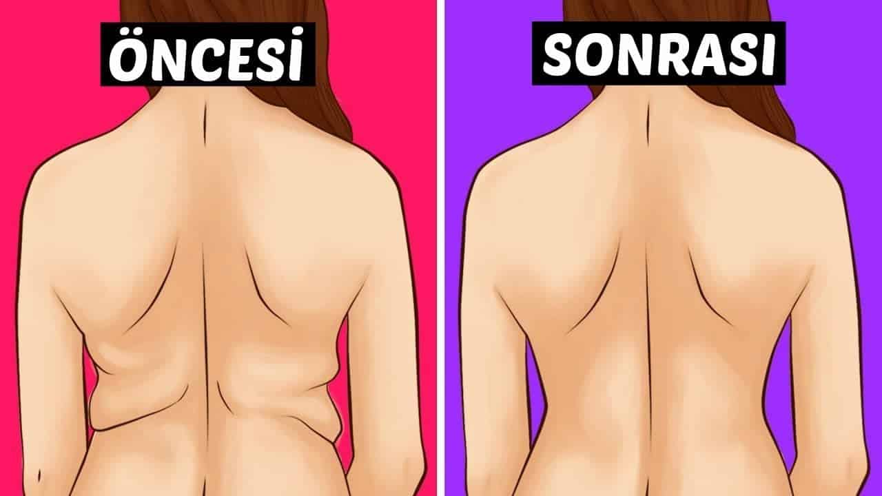 Sırt ve Kol Altı Yağlarını Eritmek İçin Egzersizler