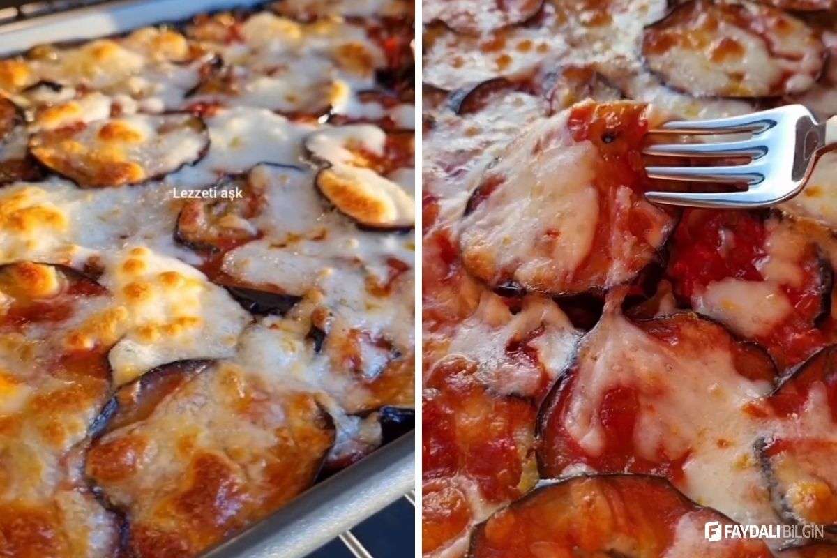 8 Adımda Domatesli Patlıcan Tarifi