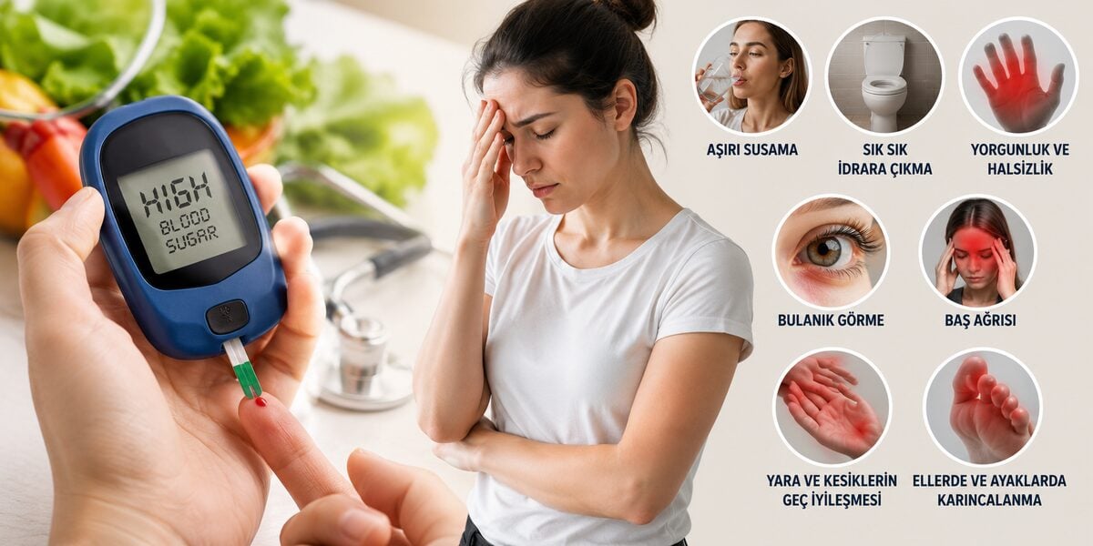 Yüksek Kan Şekeri: Vücudunuzun Size Verdiği 7 Uyarı Sinyali