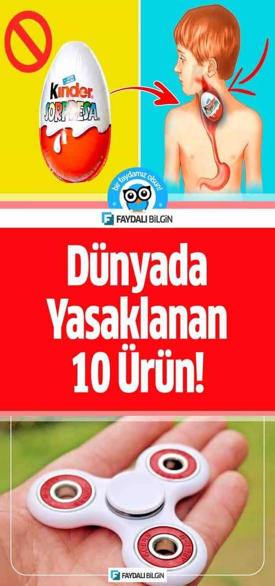 Dünyada Yasaklanan 10 Ürün!