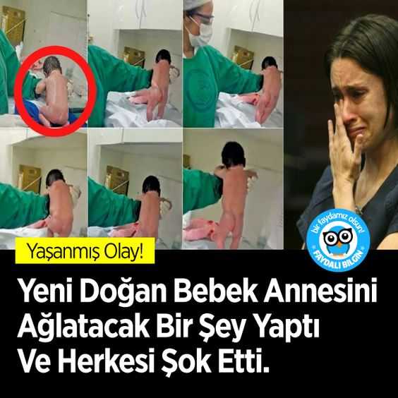 17 haftalık doğan bebek