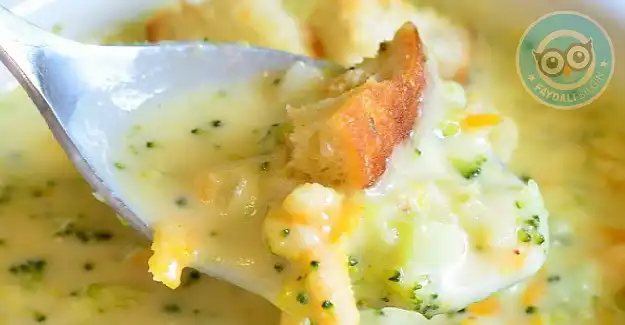 Asiago Brokoli Peynir Çorbası
