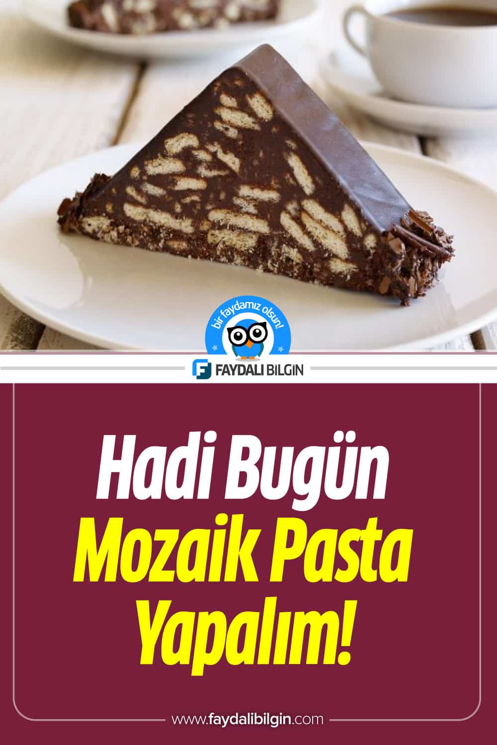Mozaik Pasta Tarifi Nasıl Yapılır?