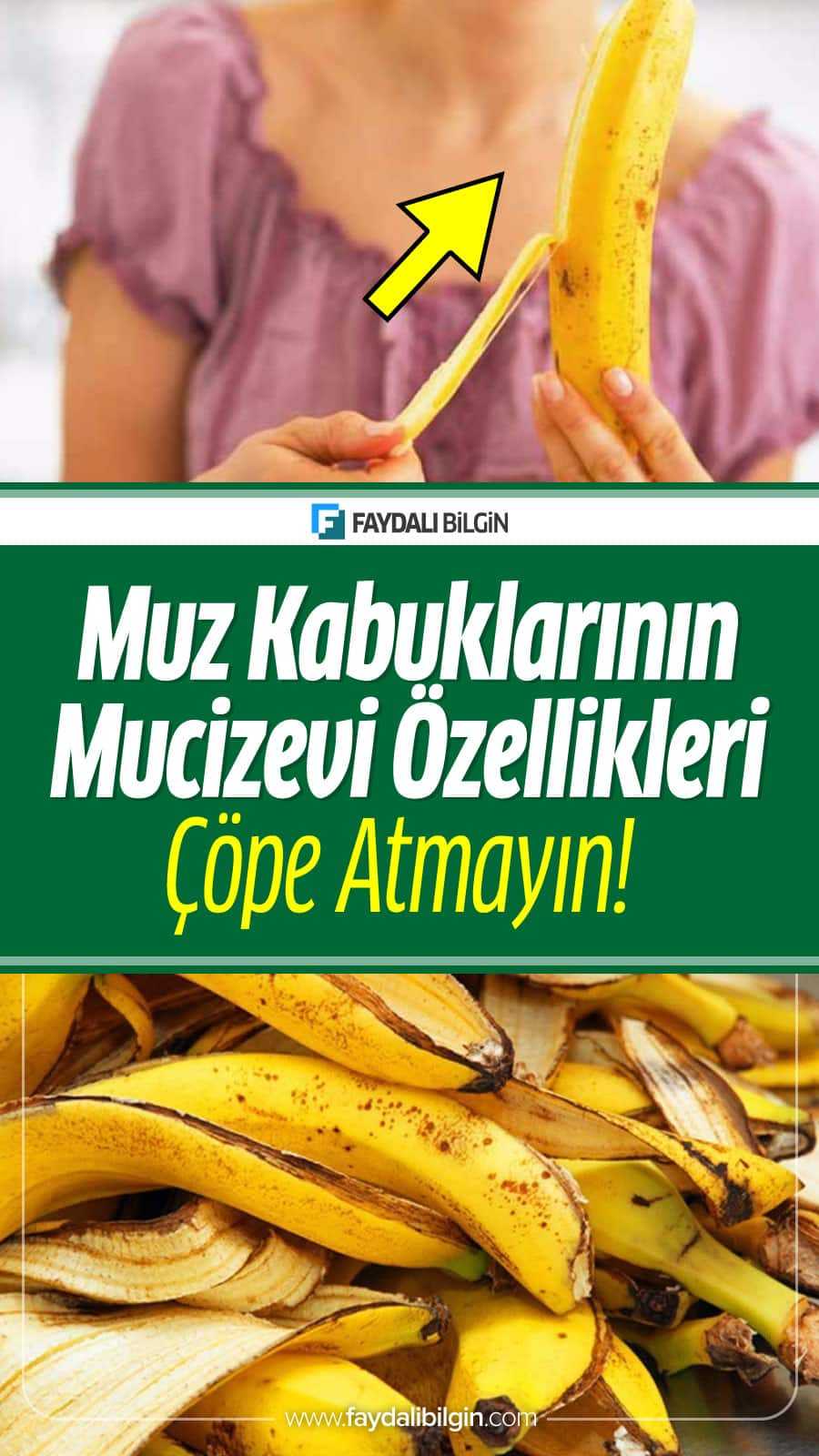Muz Kabuklarını atanlardansanız, birazdan vereceğimiz bilgilerden sonra pişmanlık duyacaksınız. İşte muz kabuklarının farklı kullanım alanları.