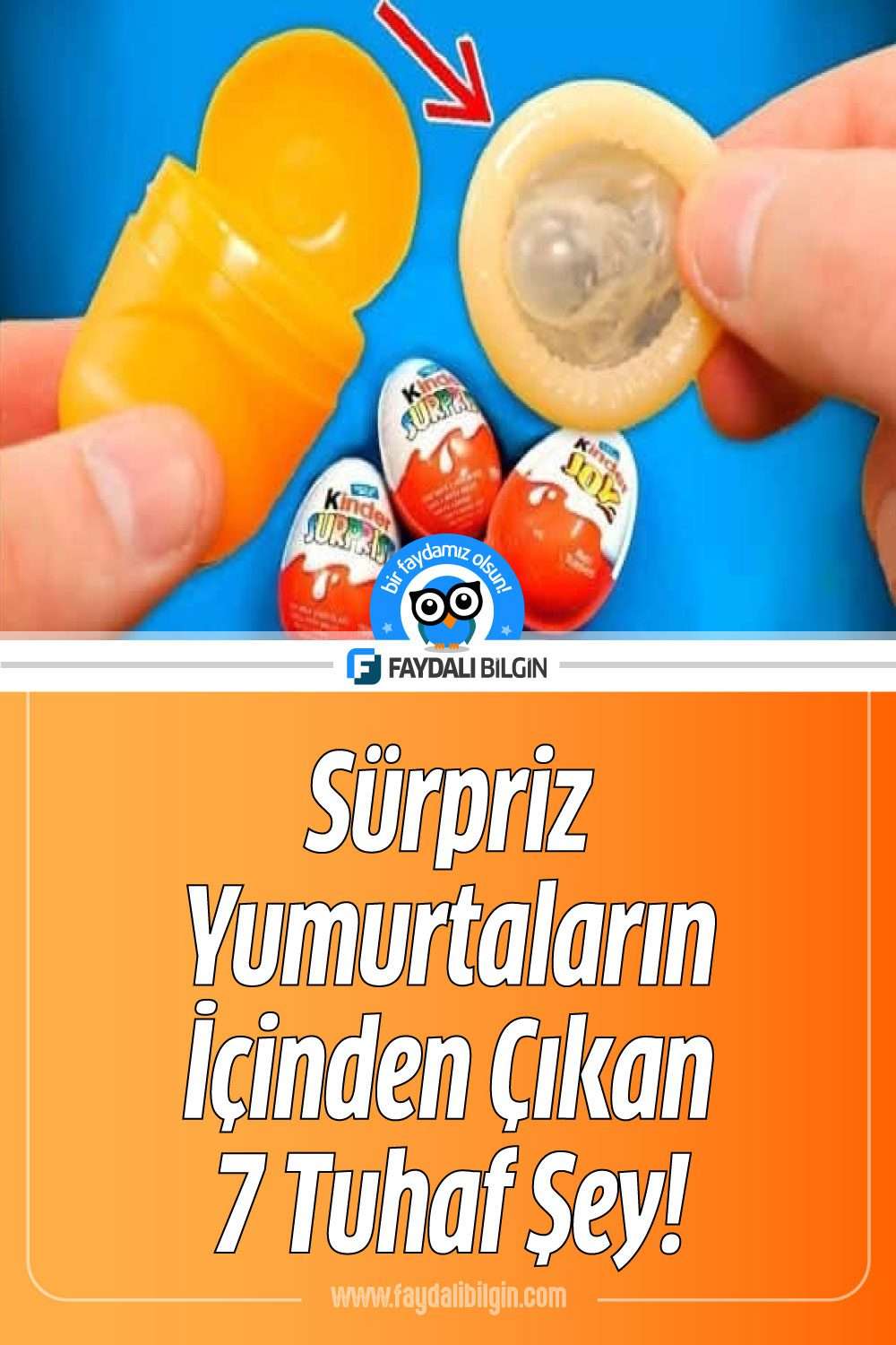 sürpriz yumurtaların i̇çinden çıkan 7 tuhaf şey!