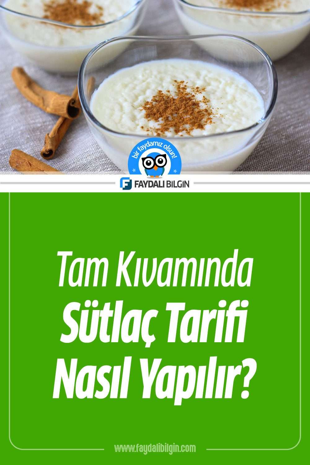 Tam Kıvamında Sütlaç Tarifi, Nasıl Yapılır?