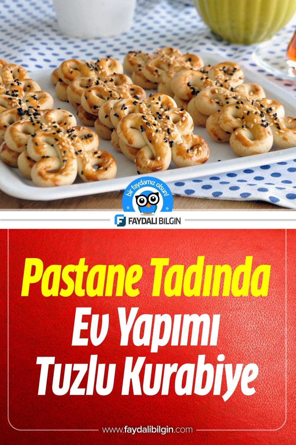 Tuzlu Kurabiye Tarifi Nasıl Yapılır? Faydalı Bilgin