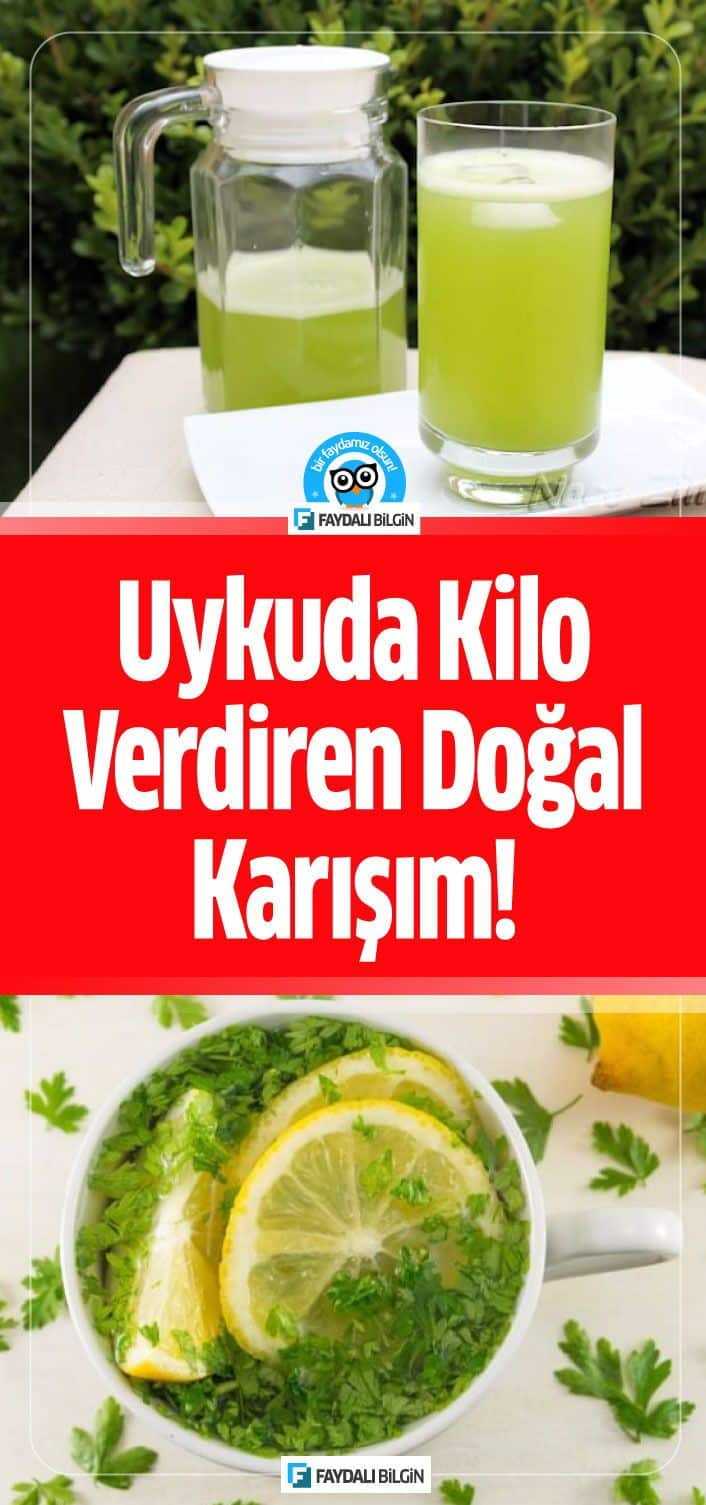 Uykuda Kilo Verdiren Doğal Karışım!