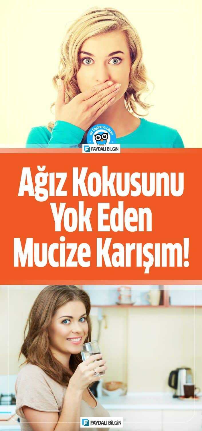 Kötü Nefesi Ortadan Kaldıran Mucize Karışım!