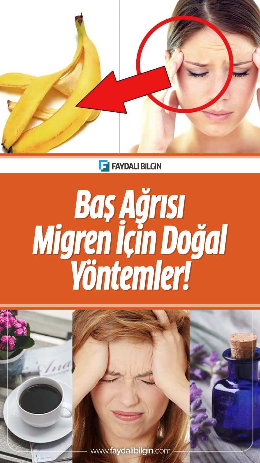 Baş Ağrısı ve Migreni Anında Kesen Doğal Yöntemler!