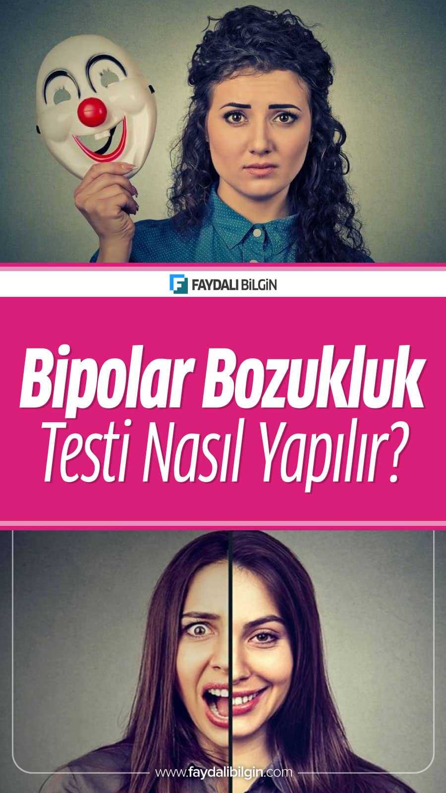 Bipolar bozukluğu olan kişilerde en belirgin özellikler ruh durumunda olan değişiklikler ve keskin yapıda davranış bozukluğudur. Peki #Bipolar #Bozukluk Testi Nasıl Yapılır? #Hastalık #Sağlık