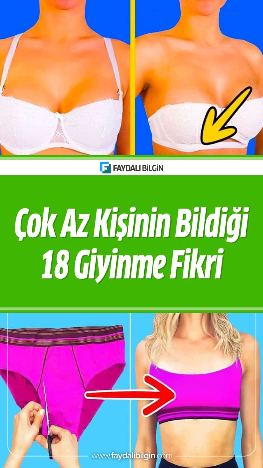 Çok Az Kişinin Bildiği 18 Giyinme Fikri. Bu fikirler ile güzelliğinize güzellik katın...