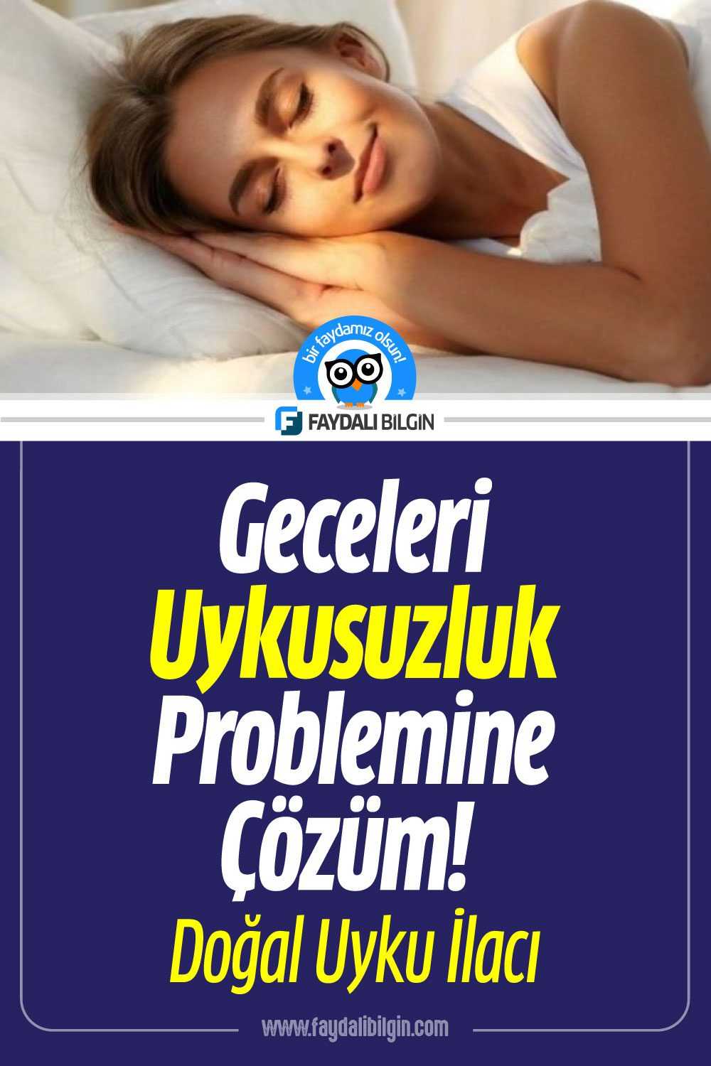 geceleri uykusuzluk problemine çözüm! doğal uyku i̇lacı