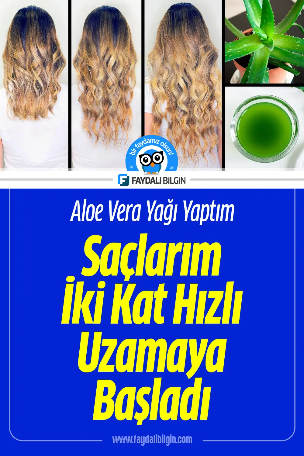 saç uzatan aleo vera maskesi