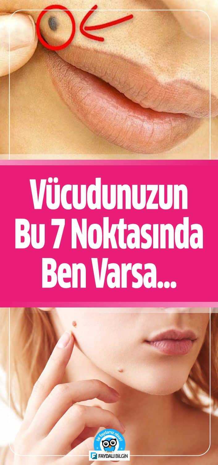 Vücudunuzun Bu 7 Noktasında Ben Varsa. Anlamını Öğrenince Çok Şaşıracaksınız. Vücudunuzdaki benlerin bir anlamı var.