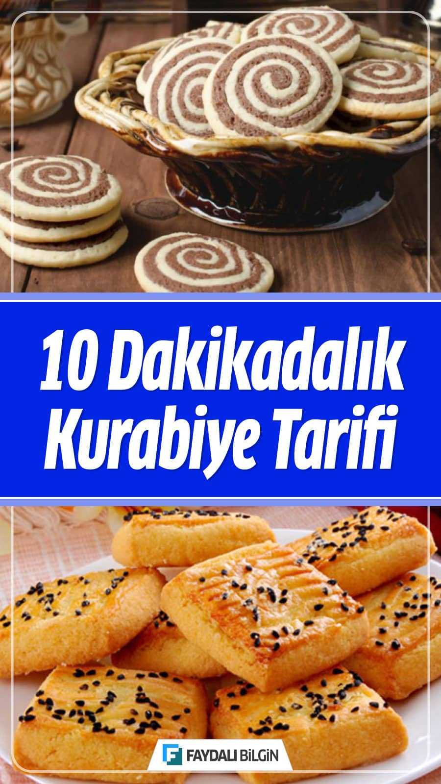 10 dakikada kurabiye nasıl yapılır?