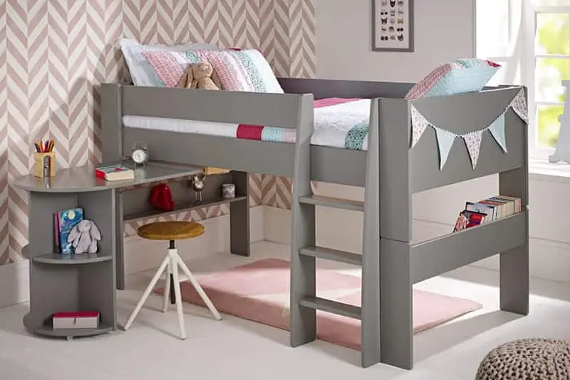 solitaire pull out desk ile cool grey orta uyuyan