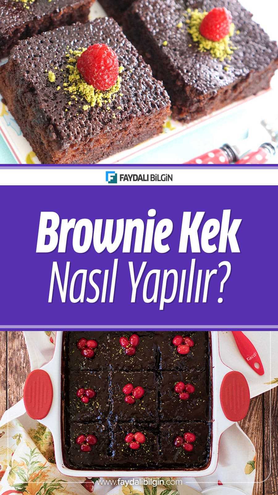 brownie islak kek tarifi nasıl yapılır?