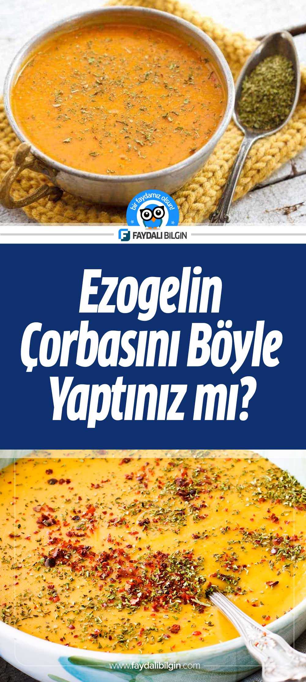 Ezogelin Çorbası Tarifi