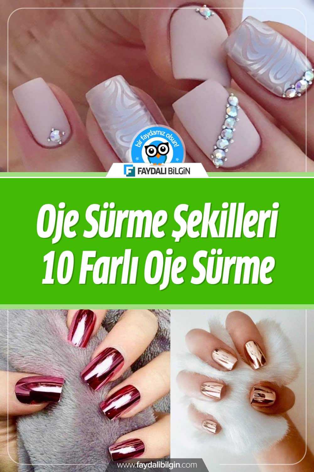 Oje Sürme desenleri arayan bayanlar için en güzel oje Modelleri. Bu kolay oje sürme teknikleri dikkatlice uygulayarak harika bir manikür elde edebilirsin. #oje #ojesürme #öjesürmeteknikleri #manikür #model #güzellik #kadın #makeup