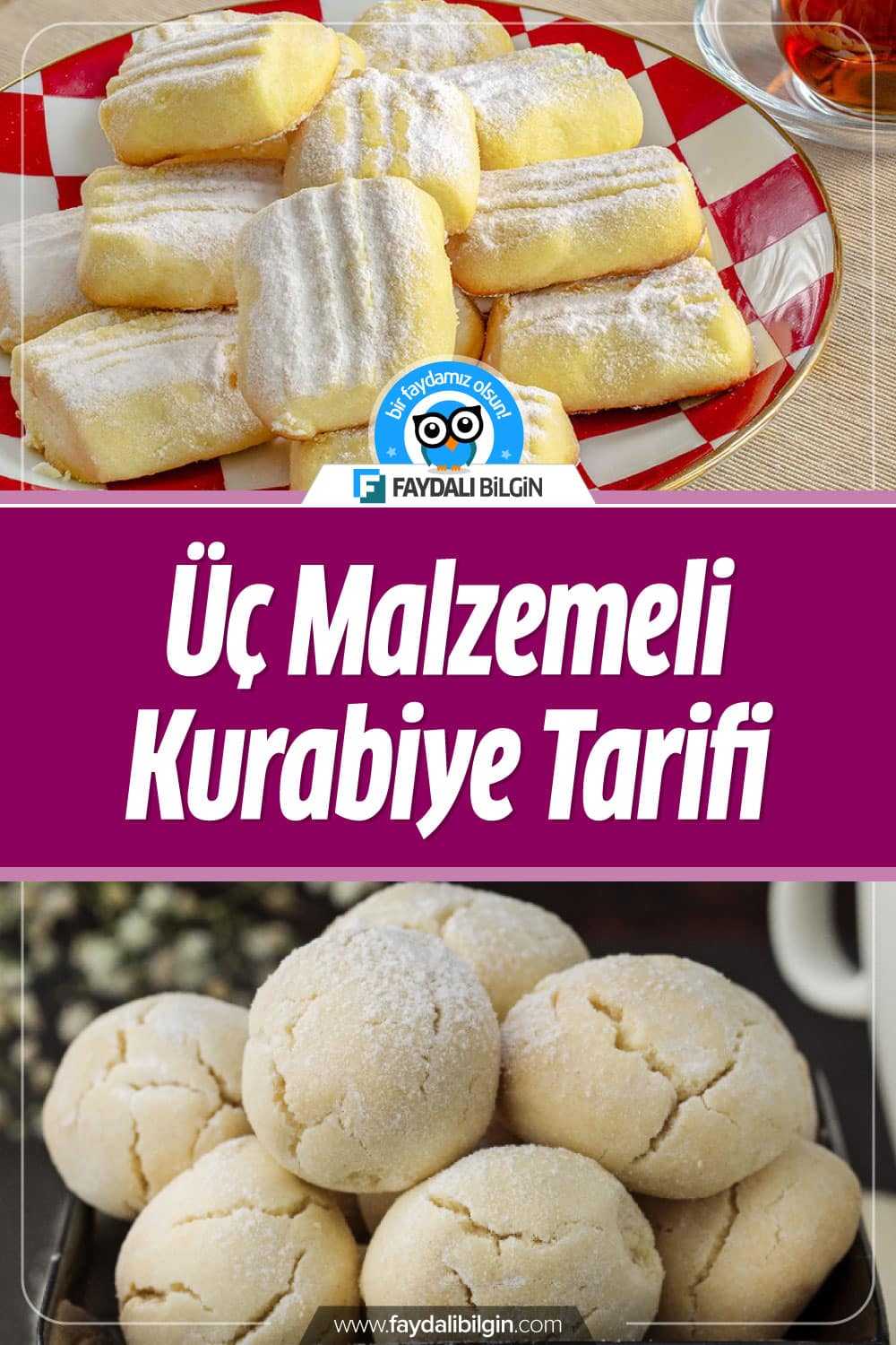 Nefis Yemek Tarifleri kanalının hazırladığı Üç Malzemeli Kurabiye Tarifi. Üç malzemeyle çabucak lezzetli kurabiye tarifi sizler için paylaşıyoruz. #kurabiye #kurabiyeler #üçmalzemelikurabiye
