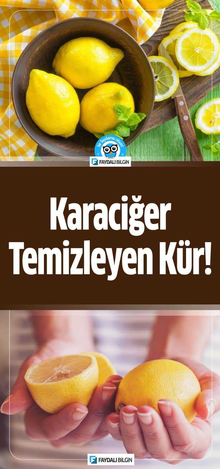 Karaciğerinizi Limonla Temizleme Kürü