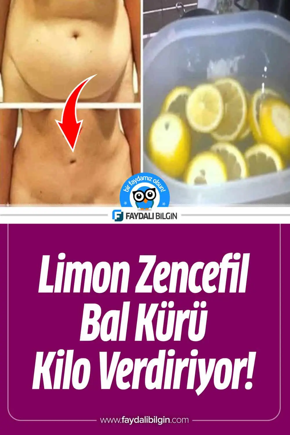 limon, zencefil ve bal kürü ile sağlıklı kilo verme
