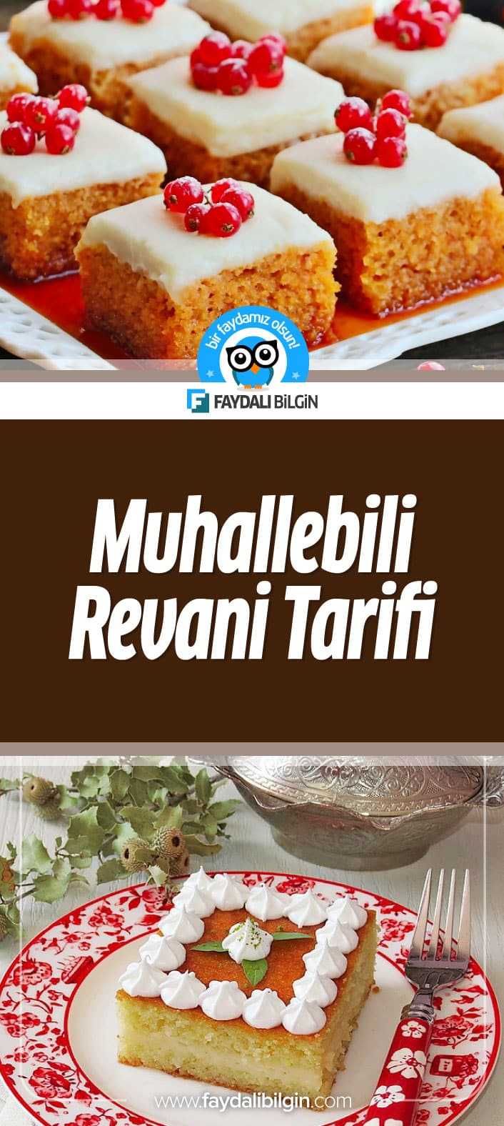 muhallebili revani nasıl yapılır?