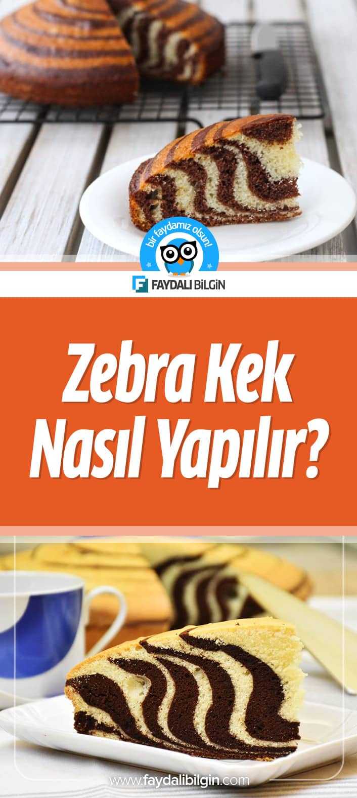 zebra kek nasıl yapılır?