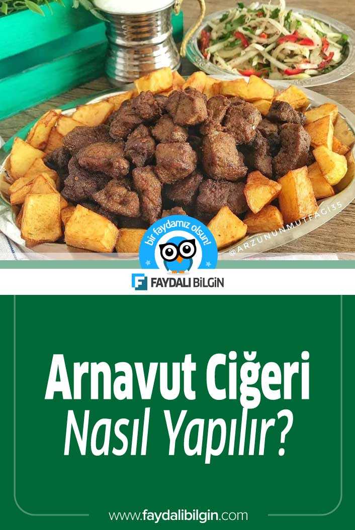 Arnavut Ciğeri Tarifi