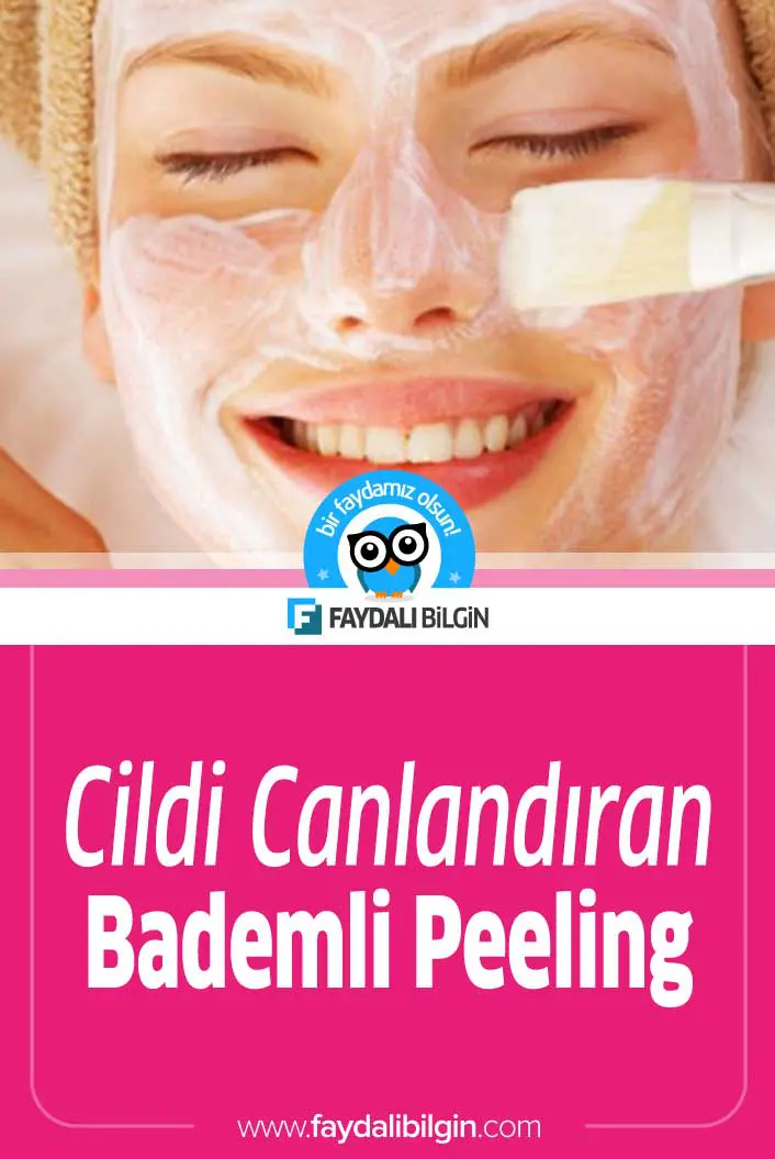 Cildi Canlandıran Bademli Peeling Tarifi