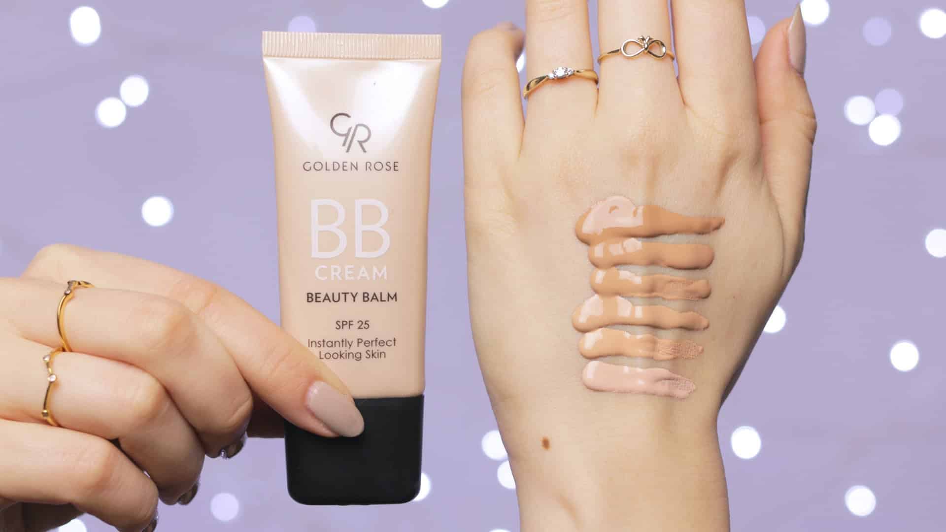 Какой вв лучше. Тональный ВВ-крем Golden Rose BB Cream Beauty Balm. BB Cream Beauty Balm spf25 Golden Rose. BB Cream Beauty Balm spf25 (Foundation 01). Gr крем тональный BB Cream Beauty Balm №02.